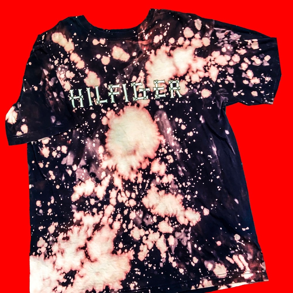 Tommy Hilfiger acid wash tee